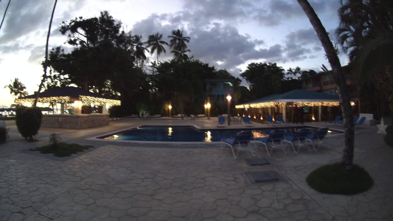 Erwachsenenn Bereich bei Dämmerung. whala!boca chica