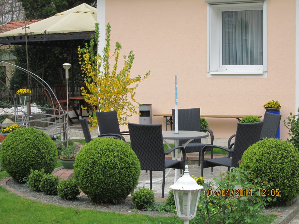 Gartenanlage Gästehaus Klocke Hotel garni