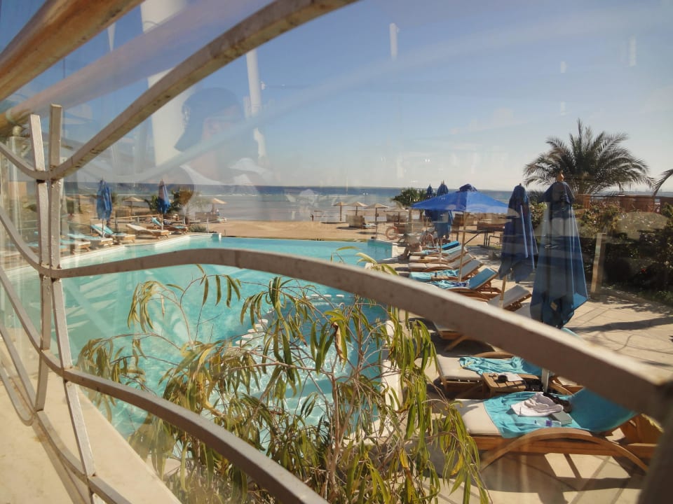 Ausblick von der Restaurant Terrasse Shams Prestige Abu Soma-Adults Only