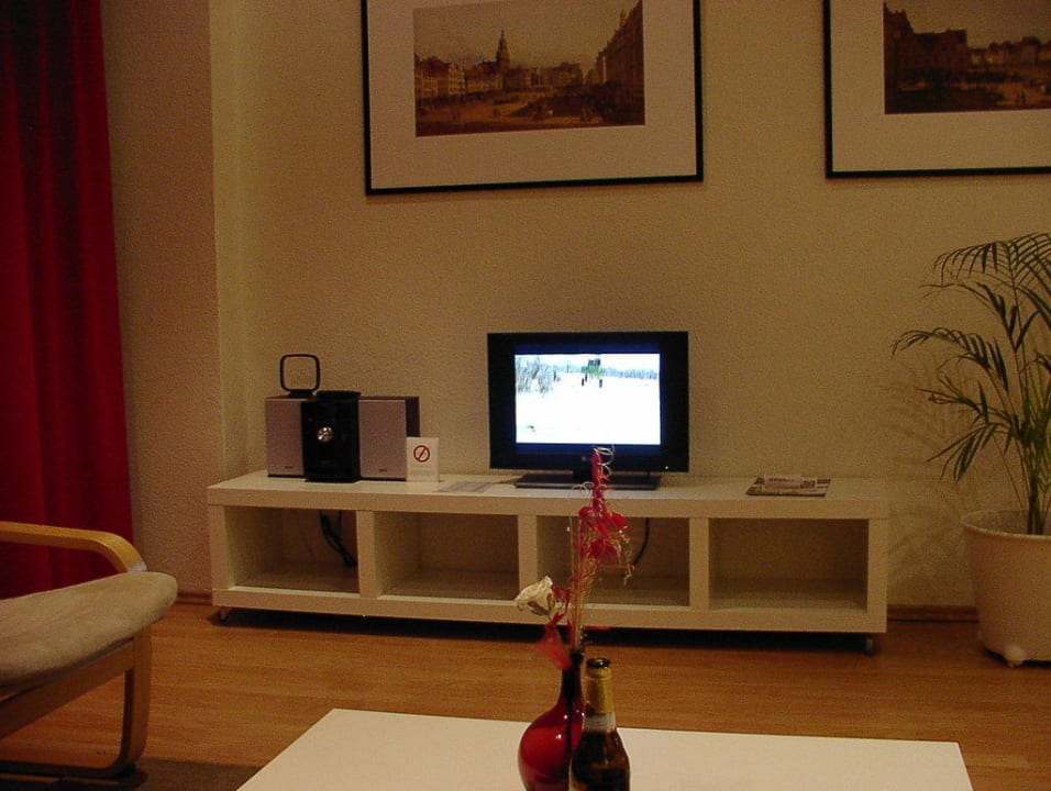 Wohnzimmer Aparthotel am Zwinger