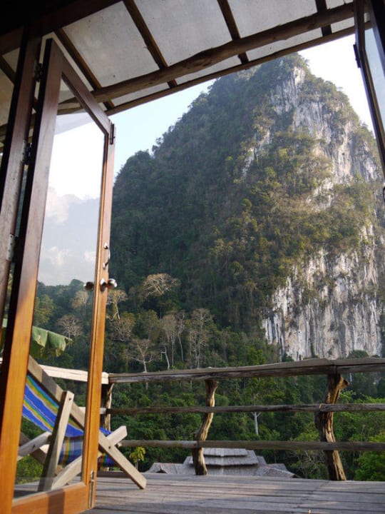 Ausblick auf Balkon & Berg Hotel The Cliff & River Jungle Resort