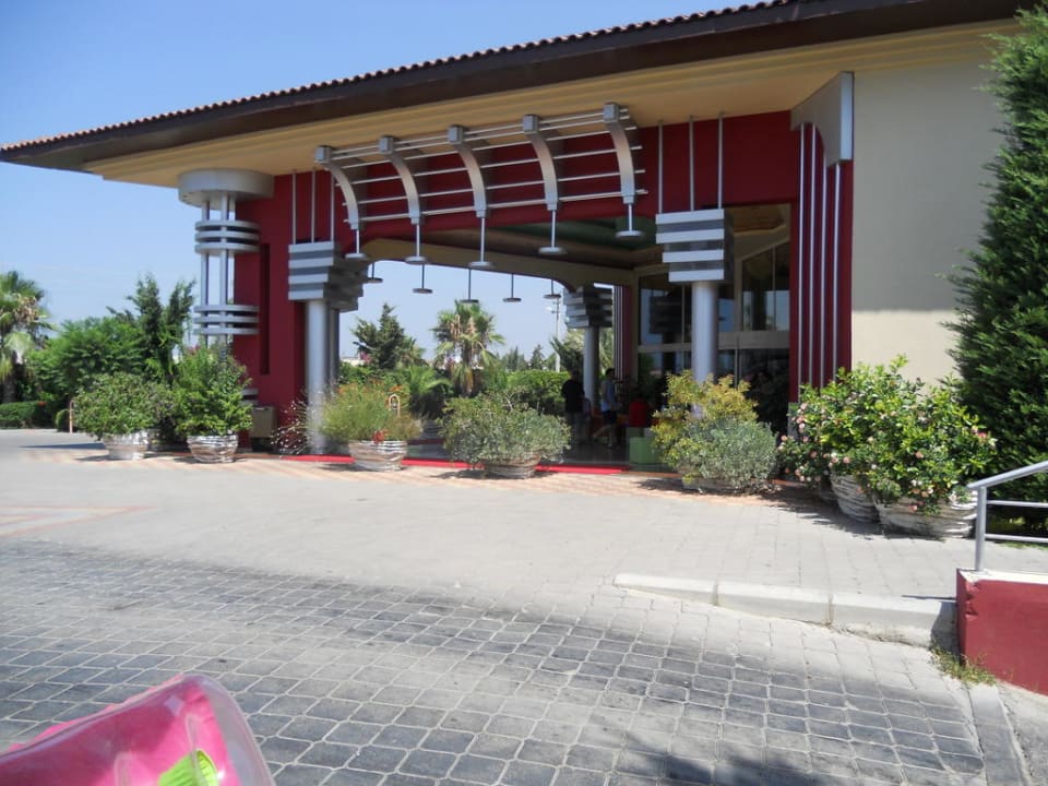 Eingang zum Hotel Hotel Orfeus Park