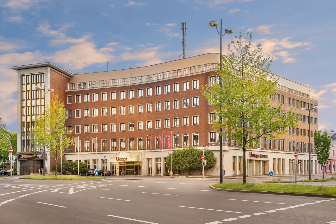 Außenansicht Hotel Unique Dortmund Hauptbahnhof