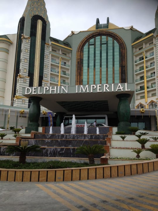 Hoteleingang Hotel Delphin Imperial