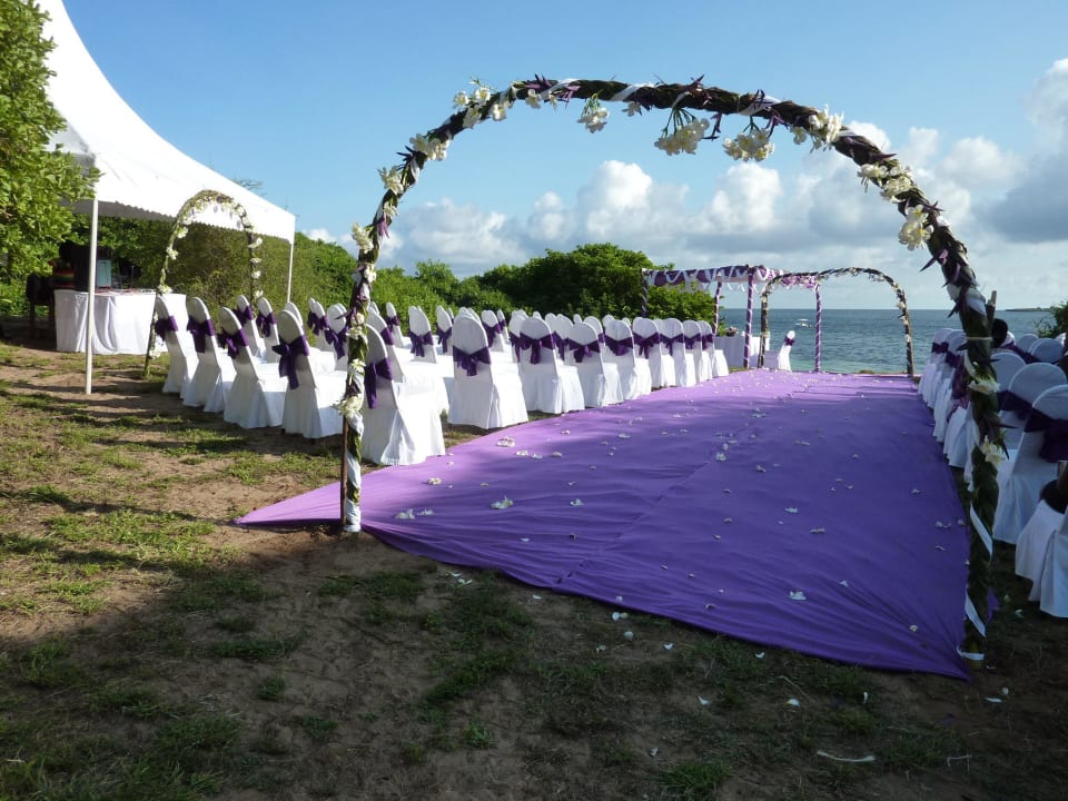Hochzeit am Strand Temple Point Resort