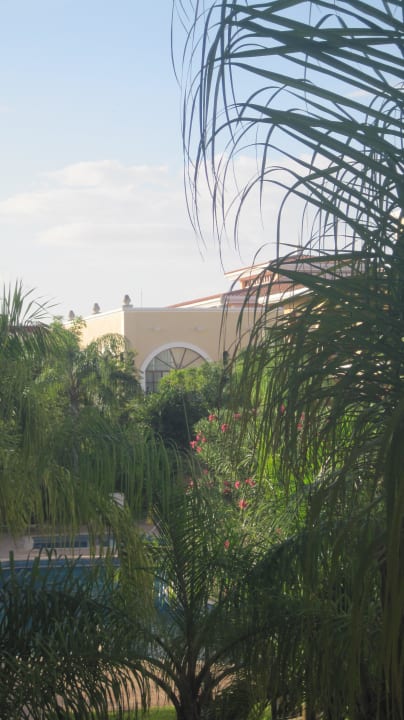 Blick vom Zimmer Sandos Playacar Beach Resort