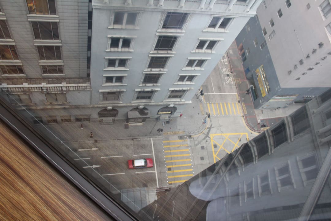 Ausblick aus dem 18. Stockwerk The Kowloon Hotel