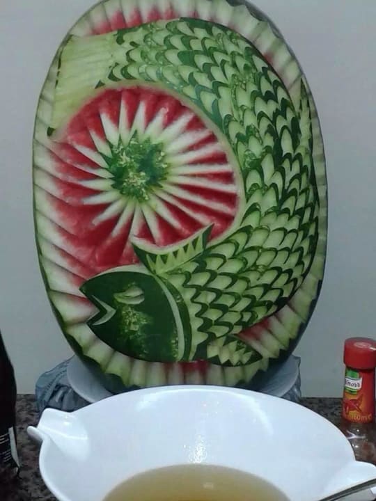 Deko vom Buffet Blue Diamond Alya