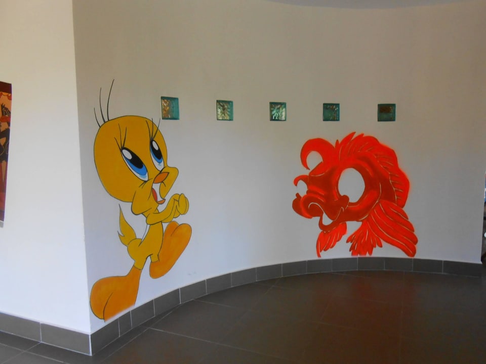 Da innen ist die Kinderbetreuung Hotel Grand Side