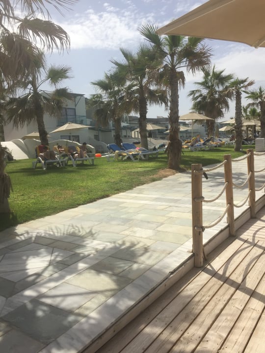 Gartenanlage Lyttos Beach Hotel