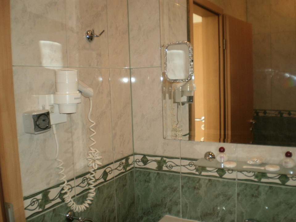 Koupelna se sprchovým koutem,WC,fénem Hotel Mena Palace