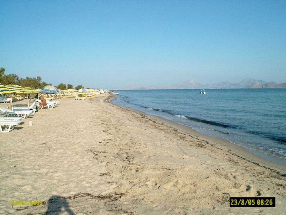 Strand vor dem Hotel Hotel Tigaki Beach