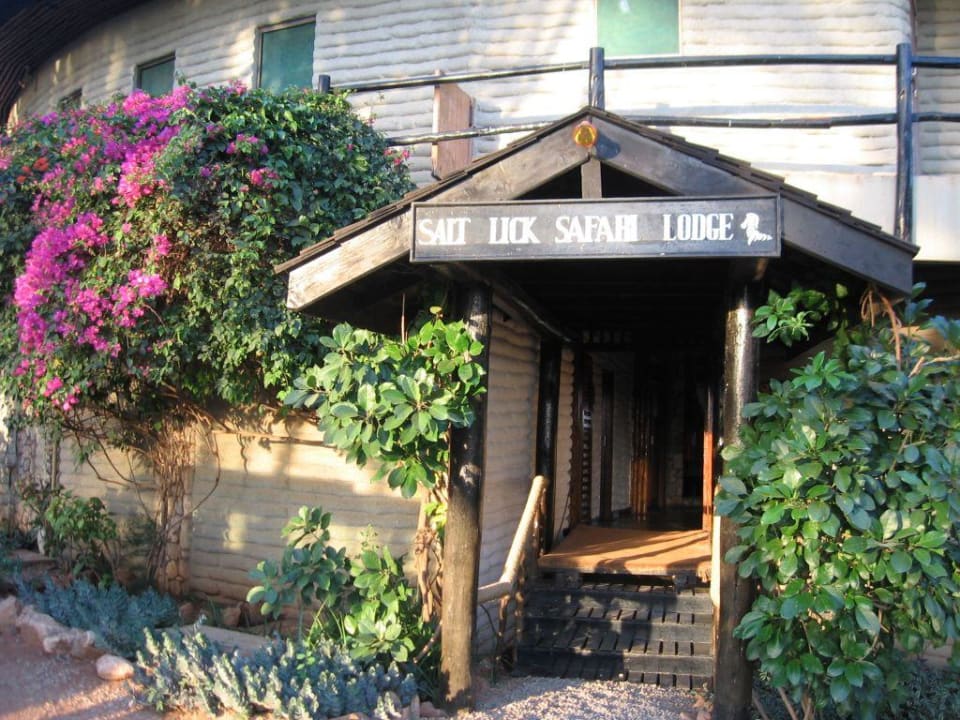 Eingangsbereich Salt Lick Safari Lodge