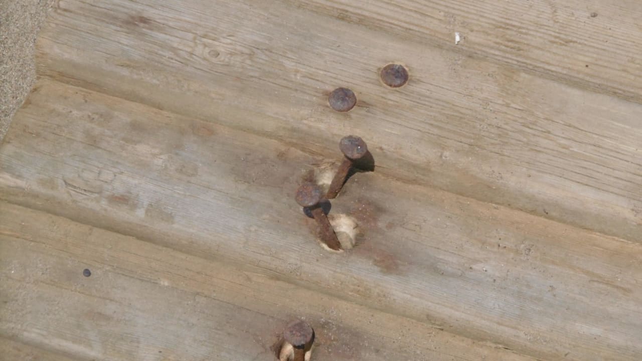 Kaputter Steg Sirene Belek Hotel