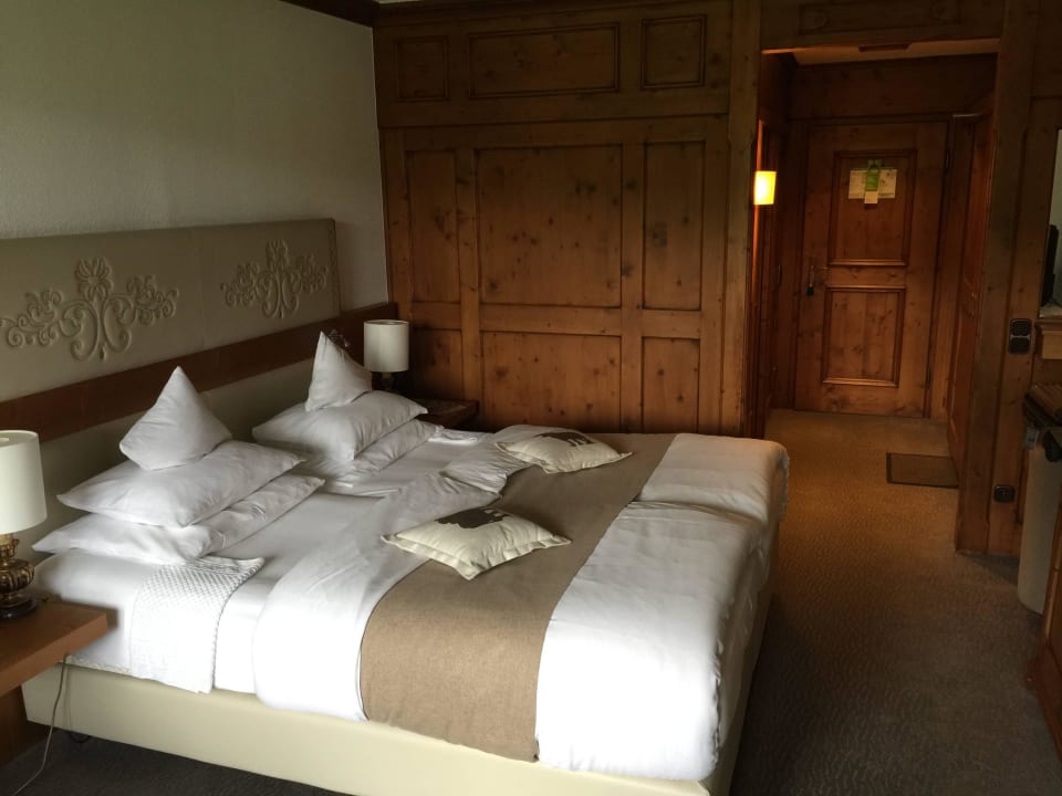 Zimmer "Südseite" mit Blick zum Kurpark Parkhotel Oberstaufen