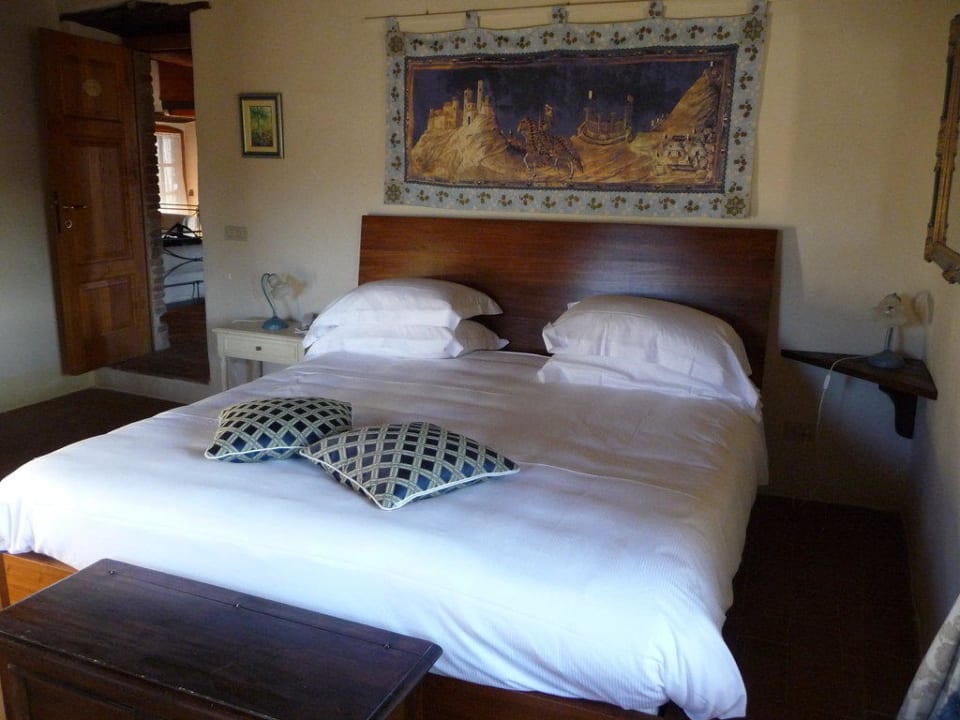 Junior-Suite: Schlafzimmer Hotel Livernano