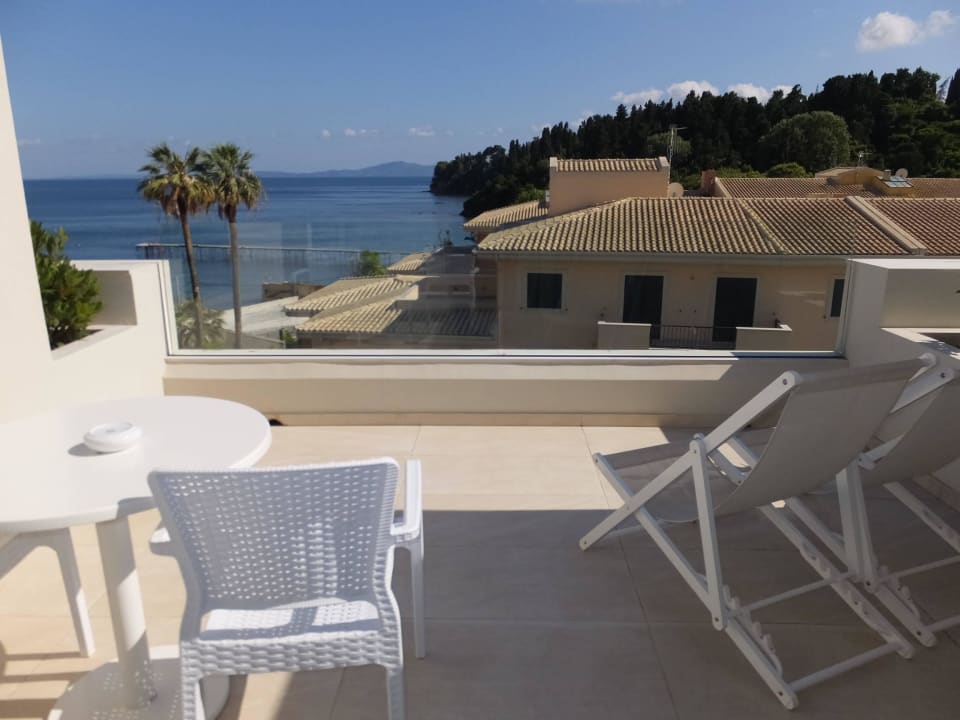 Ausblick vom Zimmer / Terasse Mon Repos Palace - Adults only