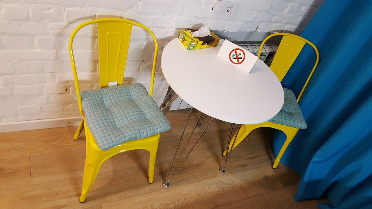 Sitzgelegenheit in der Küche Partner Guest House Baseina Street