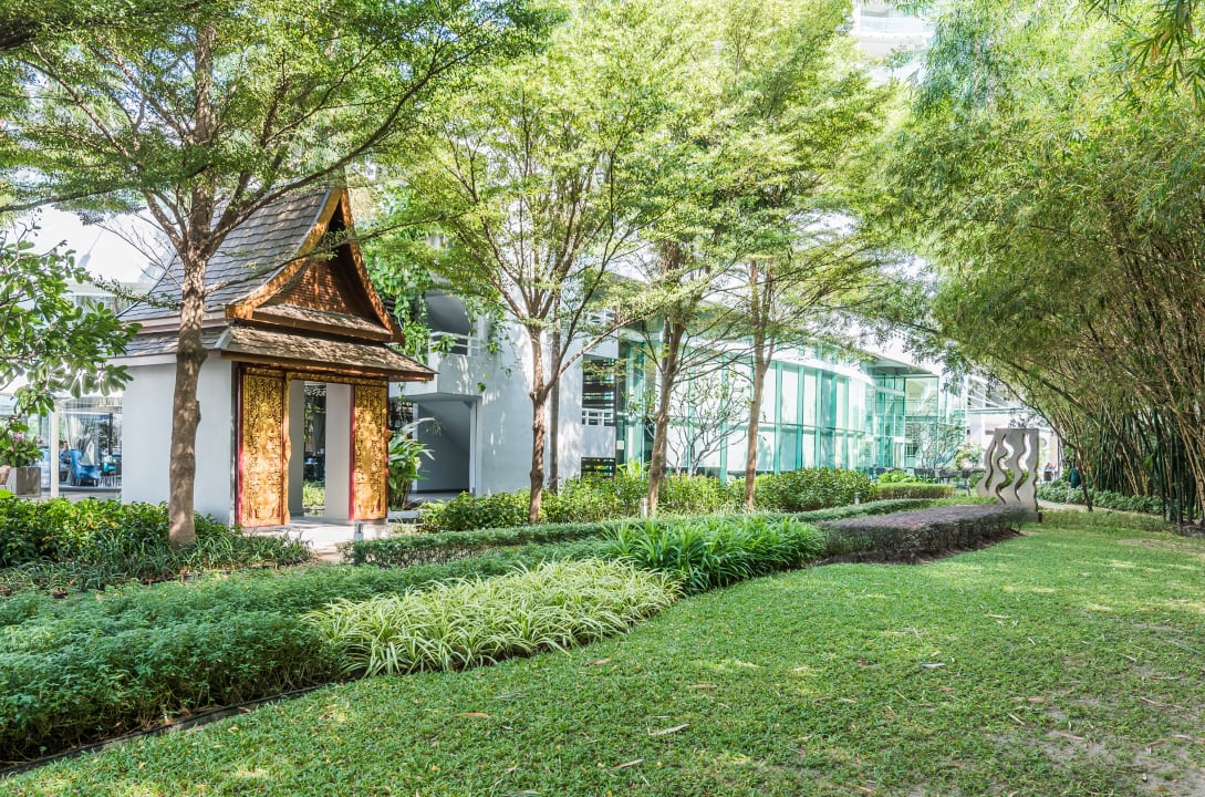 Gartenanlage Chatrium Hotel Riverside Bangkok