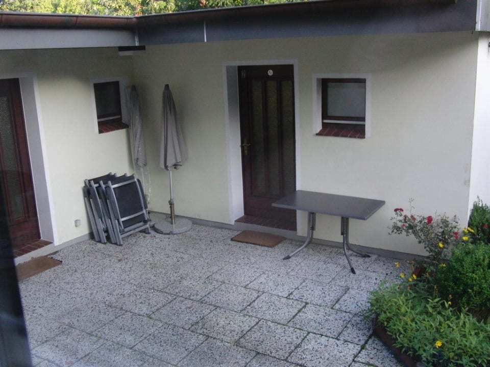 Terrasse von zwei Ferienwohnungen Haus Wilhelmi