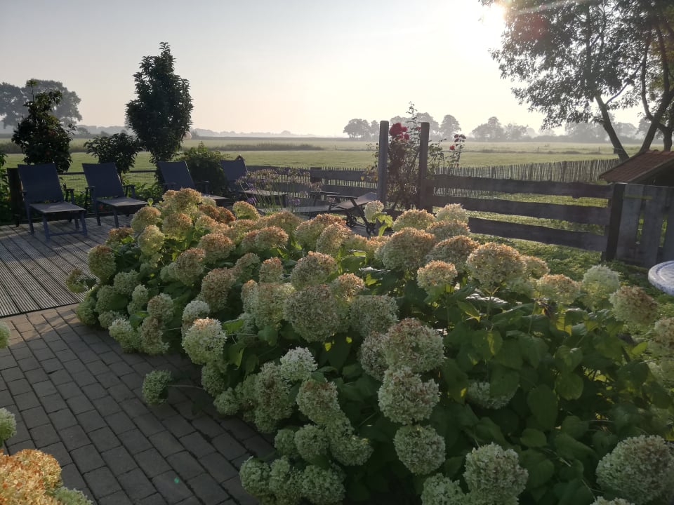Gartenanlage Ferienwohnung Radelrast
