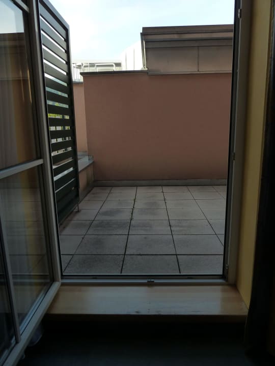 Unser extra gebuchter "Balkon" Sonnenhotel Hafnersee