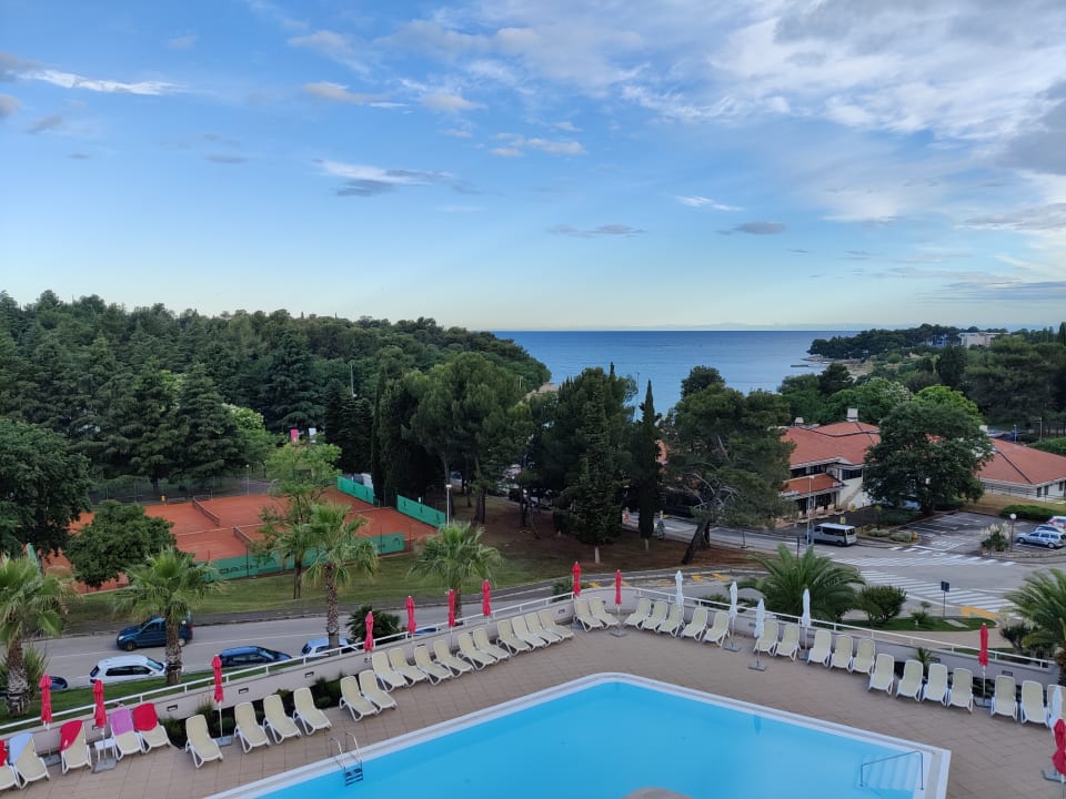 Ausblick Hotel Albatros Plava Laguna