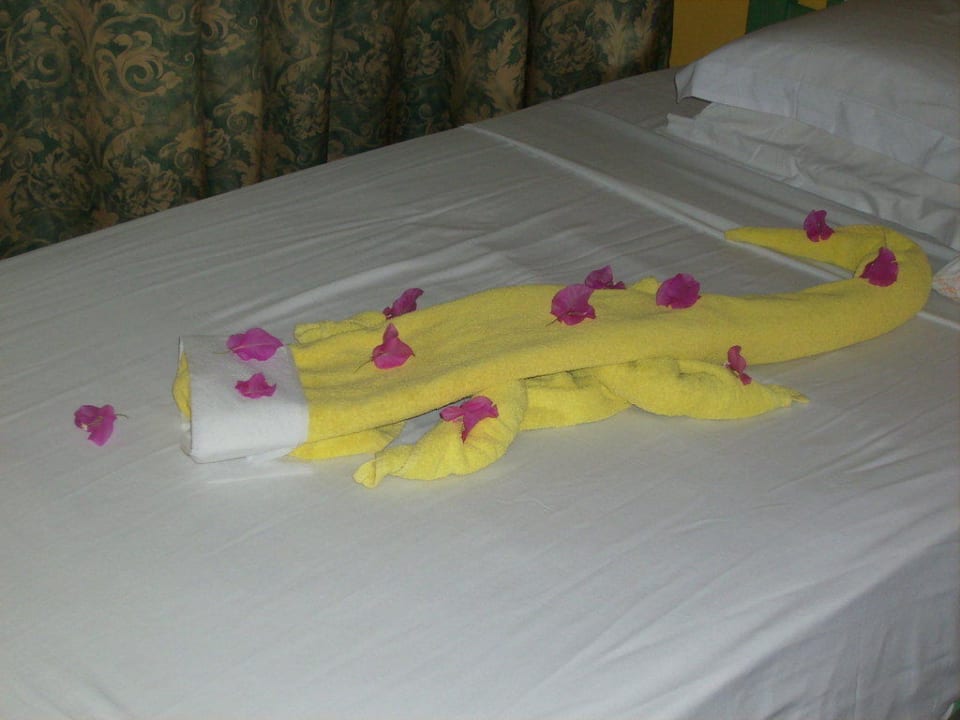 Wieder so eine tolle Handtuchfigur  Giftun Azur Resort