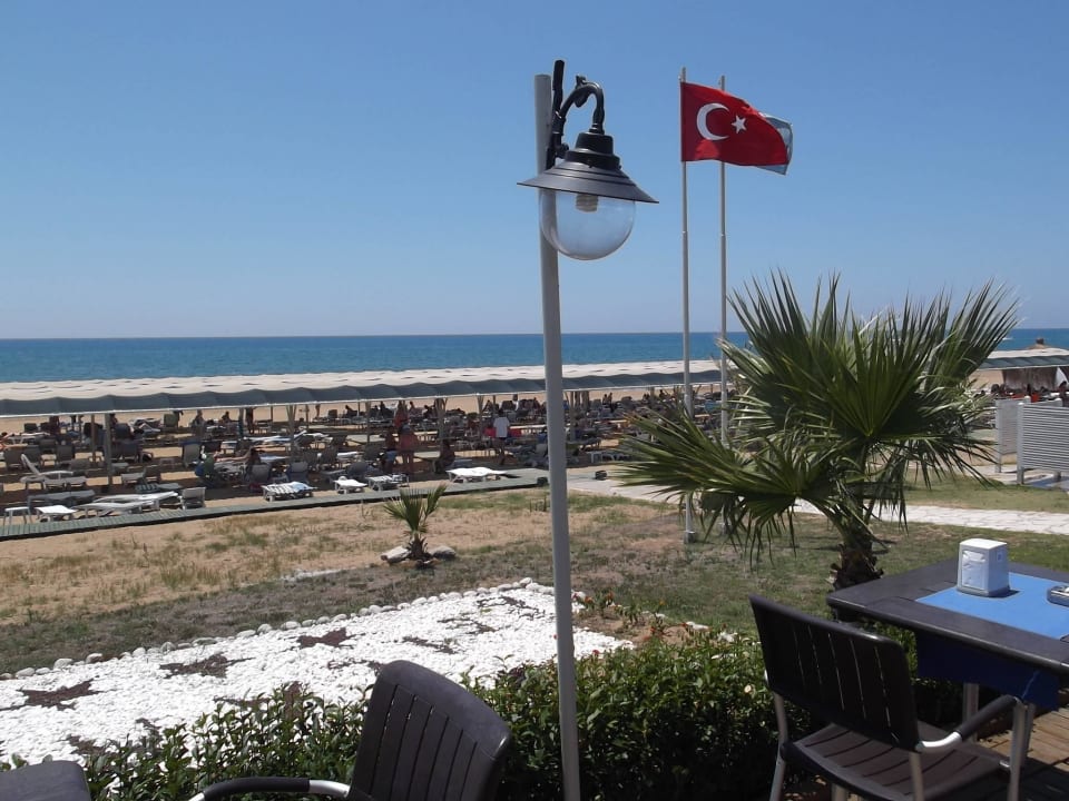 Blick von der Strandbar Bella Resort & Spa