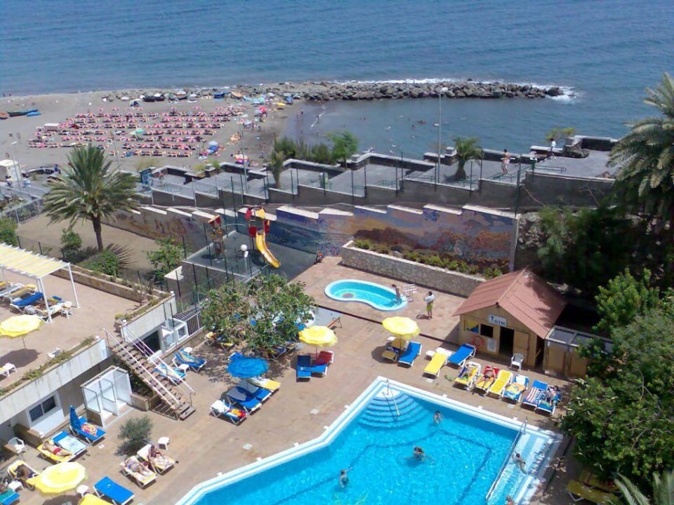 Blick vom Balkon Hotel Europalace