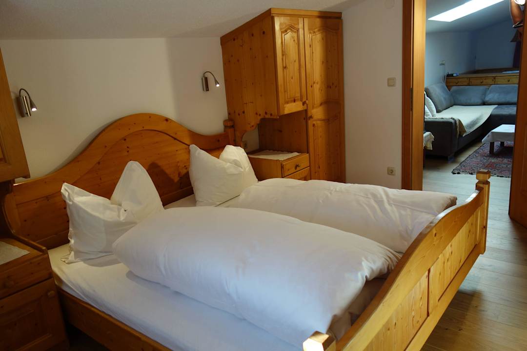 Schlafzimmer / bedroom Appartement Brunnenhof