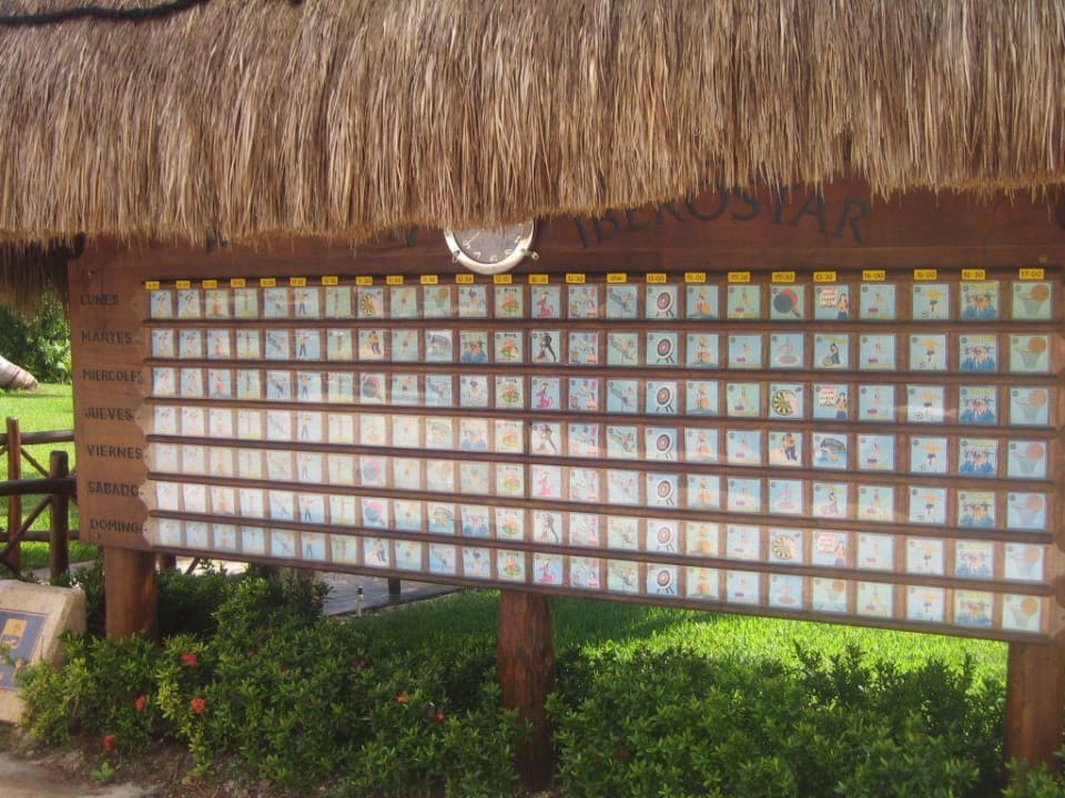 Das Tagesprogramm Iberostar Selection Paraiso Lindo