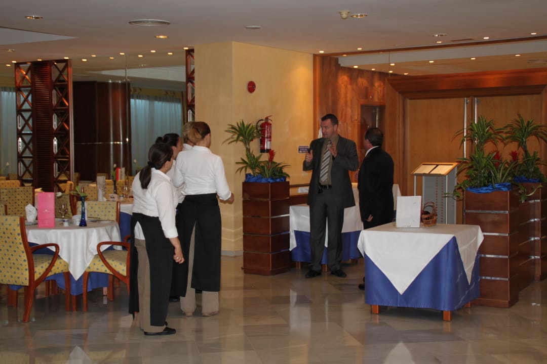 Personaleinweisung Hotel Serrano Palace