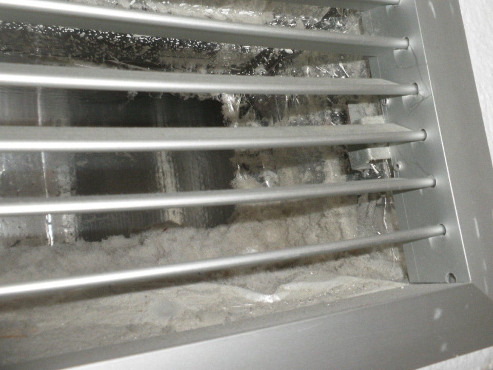 Sehr viel Dreck in der Lüftungsanlage GF FANABE
