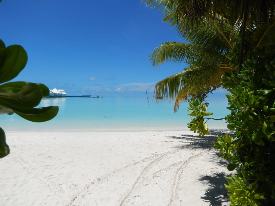 Blick vom Bungalow ananea Diamonds Athuruga