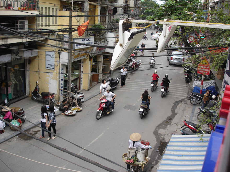 Ausblick - Altstadt Hanoi Queen Palace Hotel