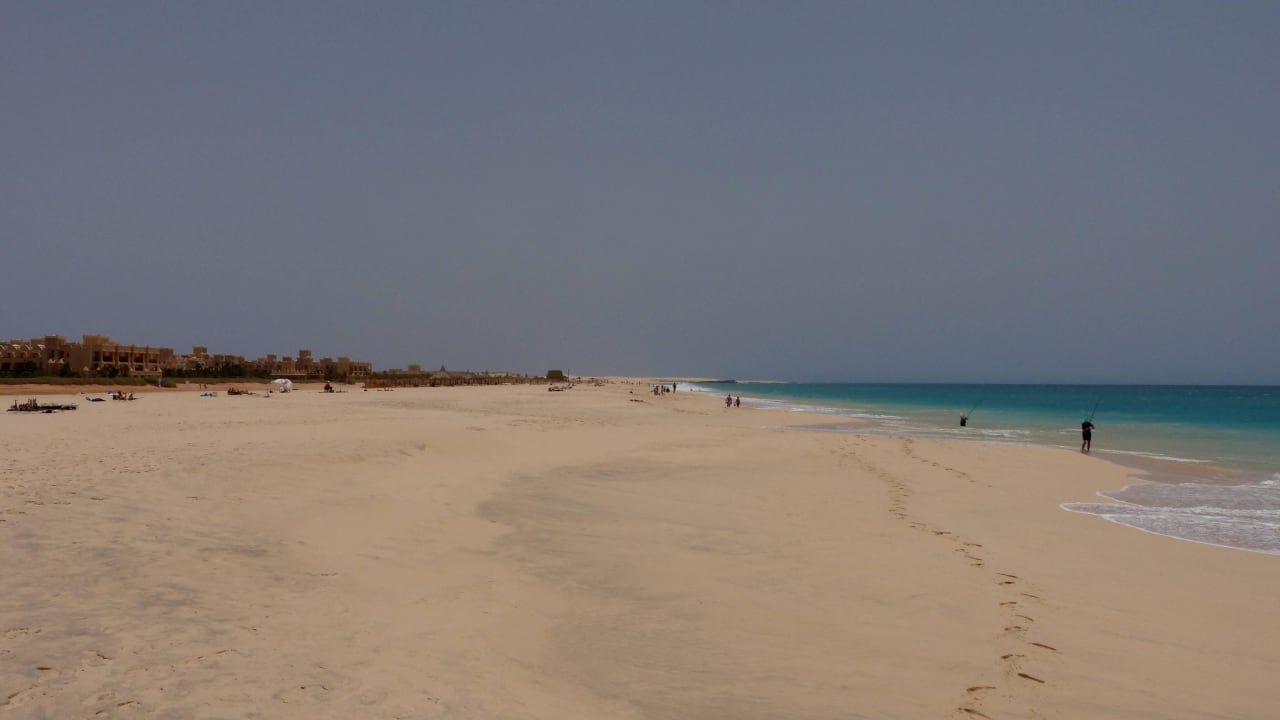 Blick nach links Hotel Riu Touareg