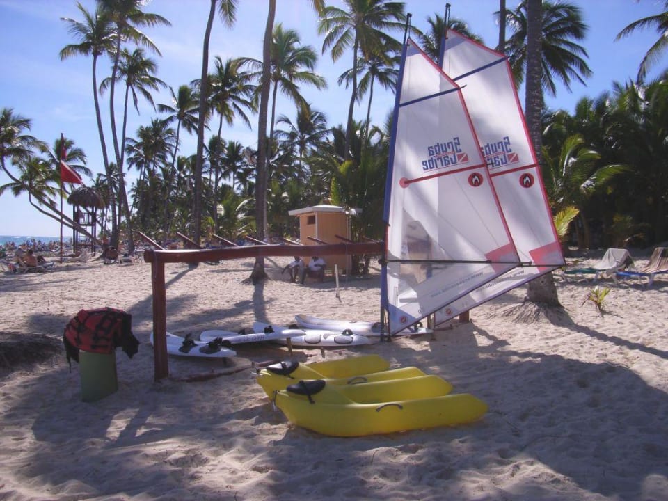 Surfmaterial im Riu Komplex Punta Cana Hotel Riu Bambu