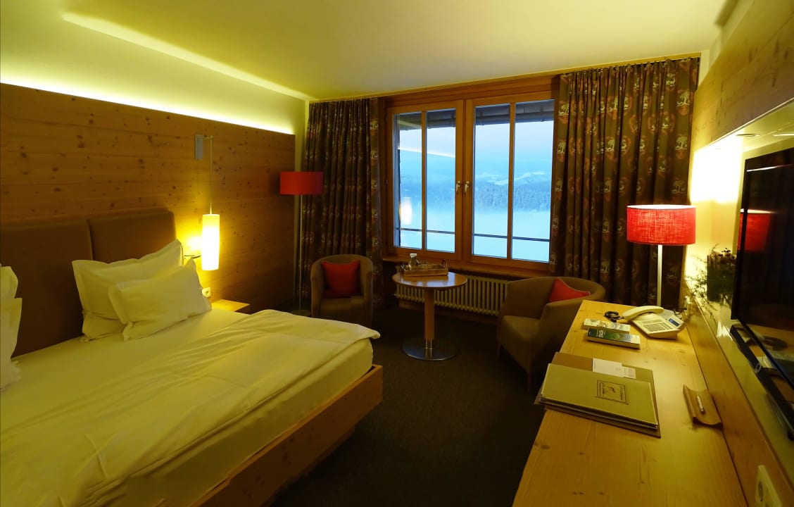 Zimmer mit Blick auf Feldberg Hotel Die Halde