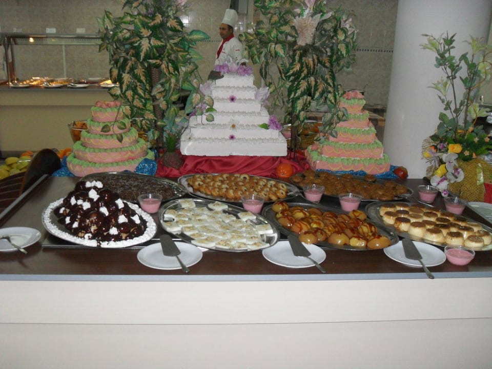 Teil vom Abendbüffet Club Sidelya Hotel