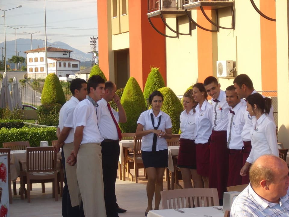 Einteilung des Personals Hotel Victory Resort