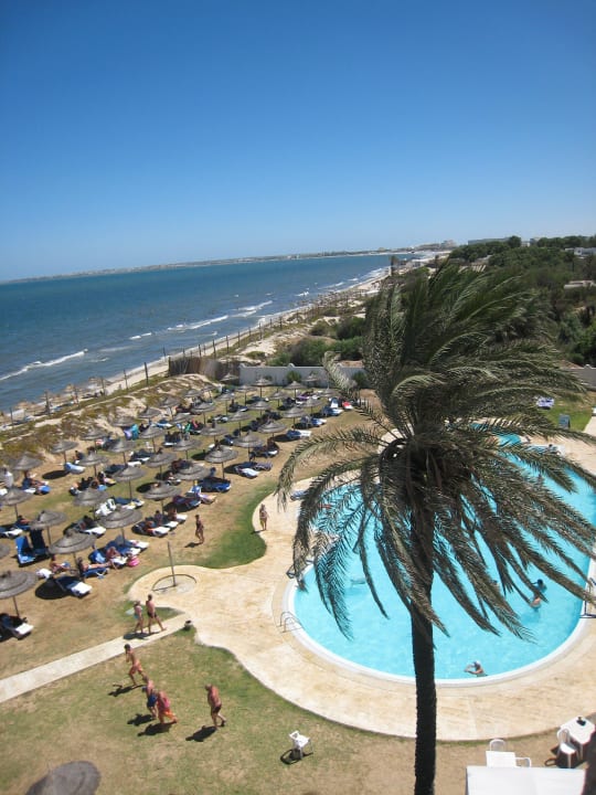 Blick vom Turm Monarque Club Rivage