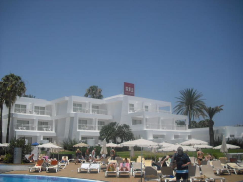 Gebäude im aktiven Teil Hotel Riu Paraiso Lanzarote