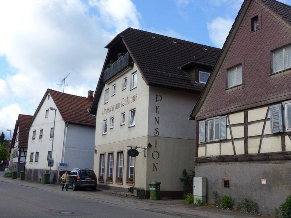 Außenansicht Pension am Rathaus Pension am Rathaus