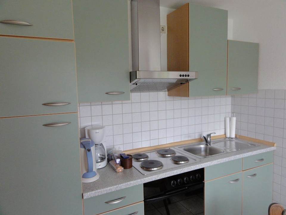 Küche Ferienwohnung Gästehaus Marita Sigg