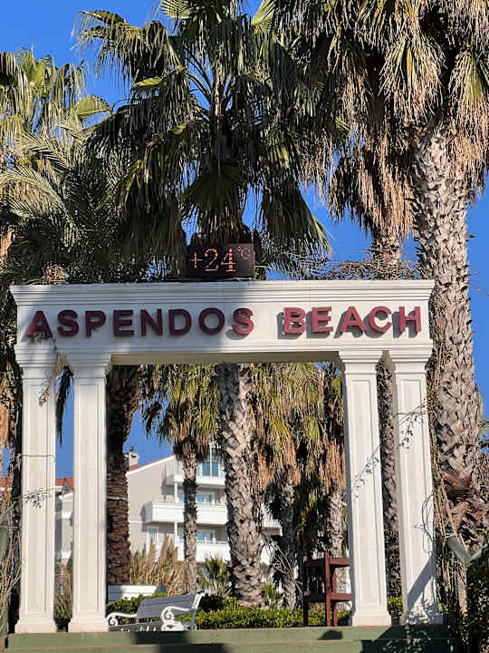 Gartenanlage Trendy Aspendos Beach Hotel