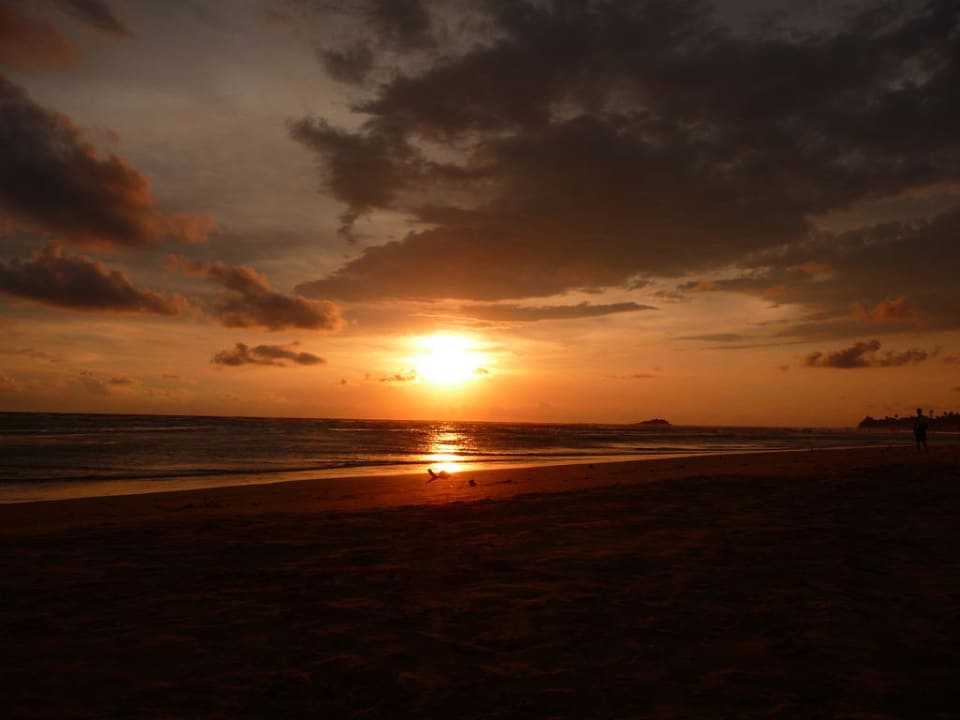 Sonnenuntergang Hotel Lanka Princess Ayurveda