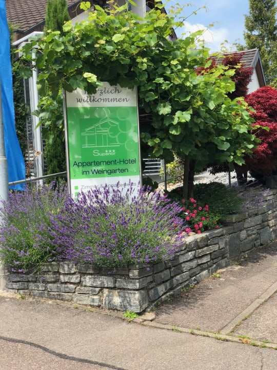 Gartenanlage Boutique-Hotel im Weingarten