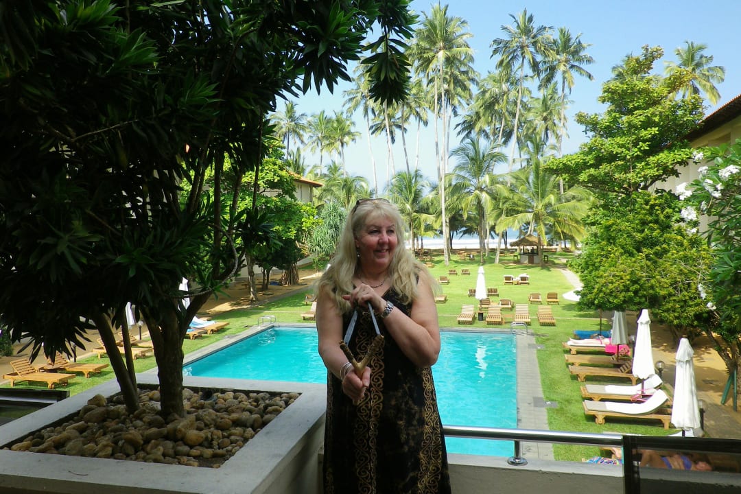 Blick vom Restaurant  Mermaid Hotel & Club