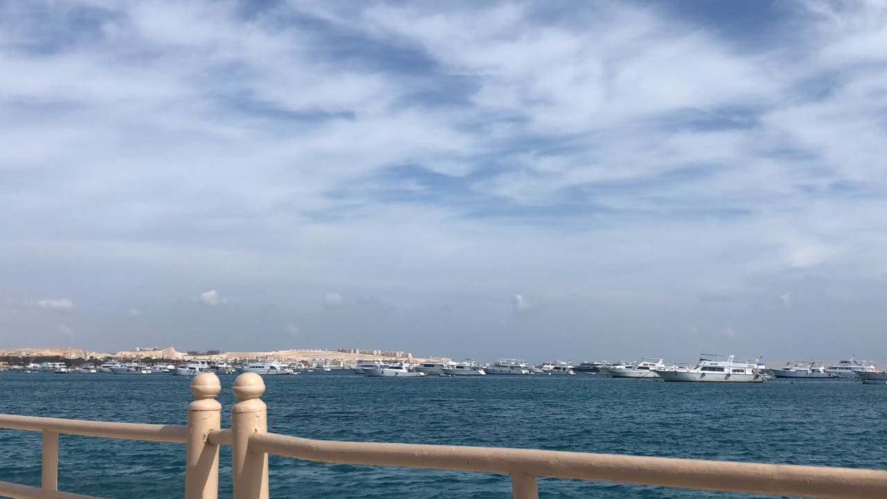 Ausblick The Grand Hotel Hurghada
